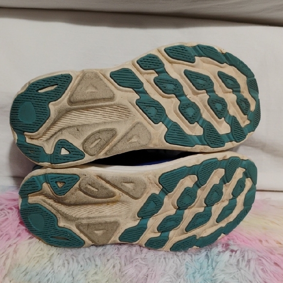 HOKA Clifton 9 Evening Sky Vibrant Blue Athletic Shoes Sz.6.5b #50 - Picture 14 of 14